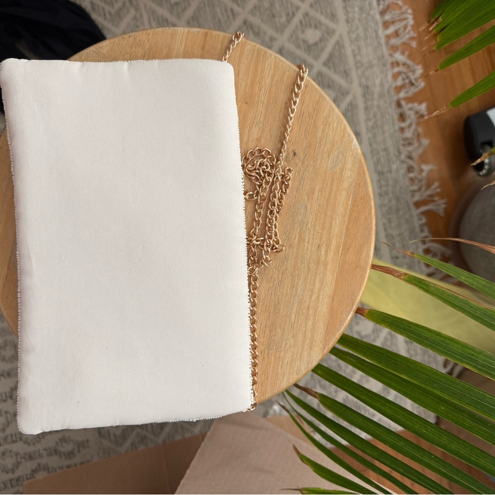 White Beaded Purse | Bridal Must-Have - Picture 5 of 5